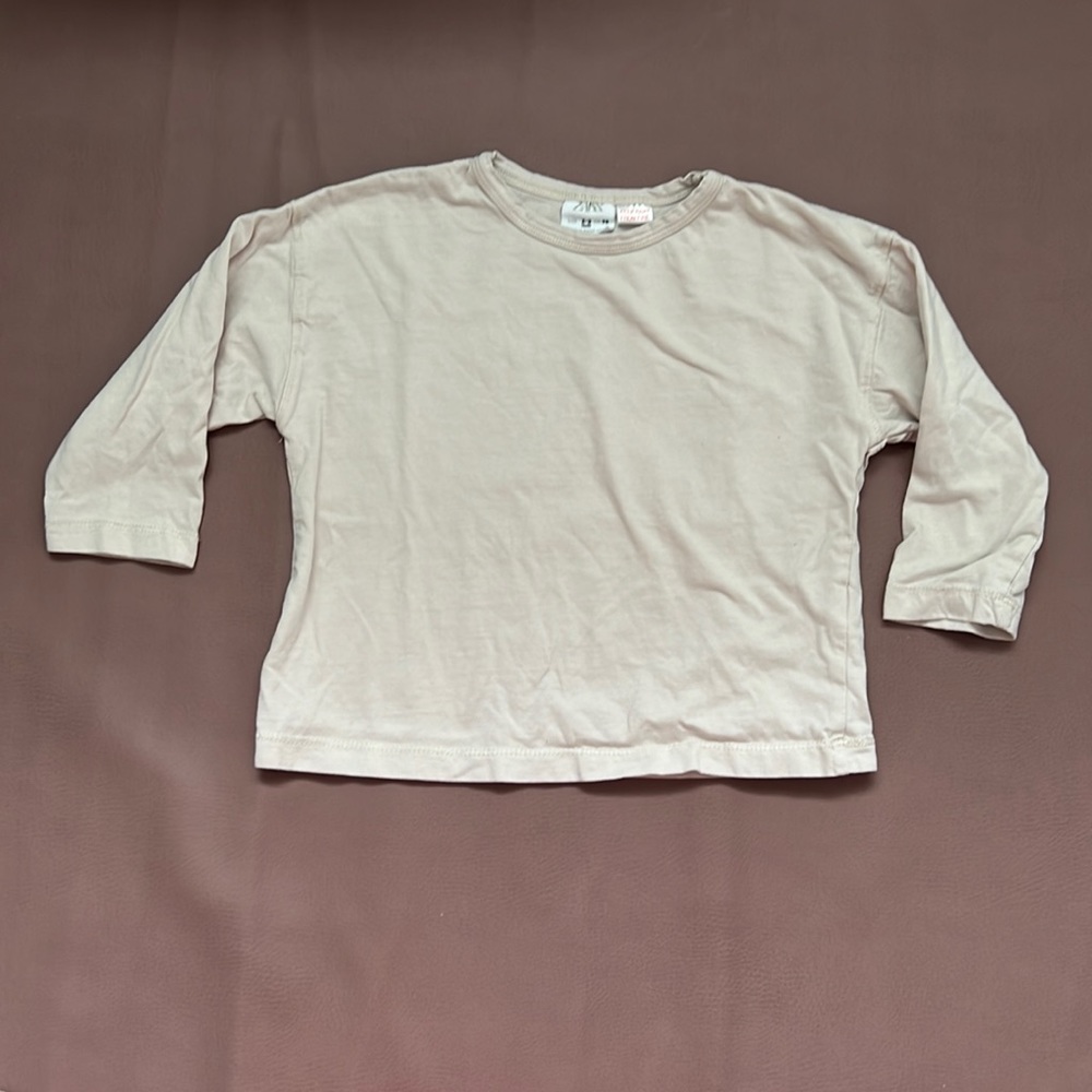 Zara long sleeve tee Sz 2-3